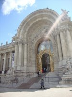 L'entrée du musée des Beaux-Arts
